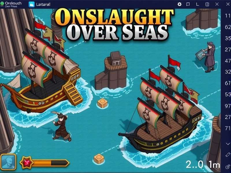 Onslaught Over Seas Gameplay Screenshot